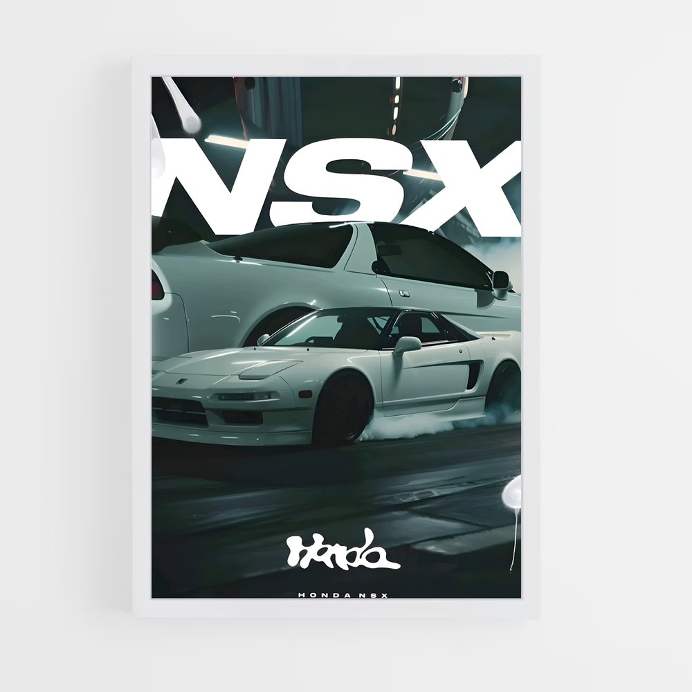 Poster Vortex Showdown – affiche Honda (vue 3)